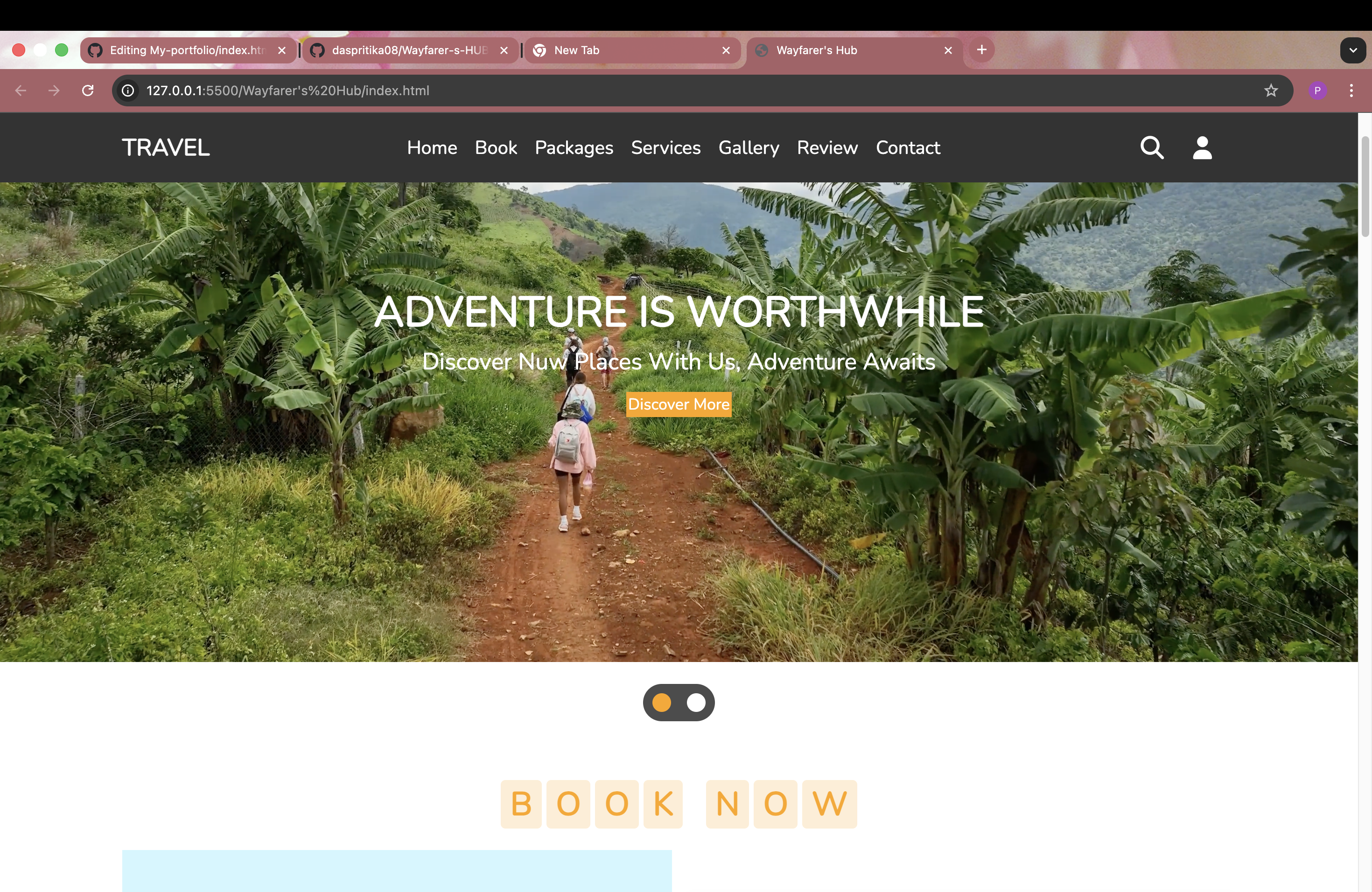 Travel Website