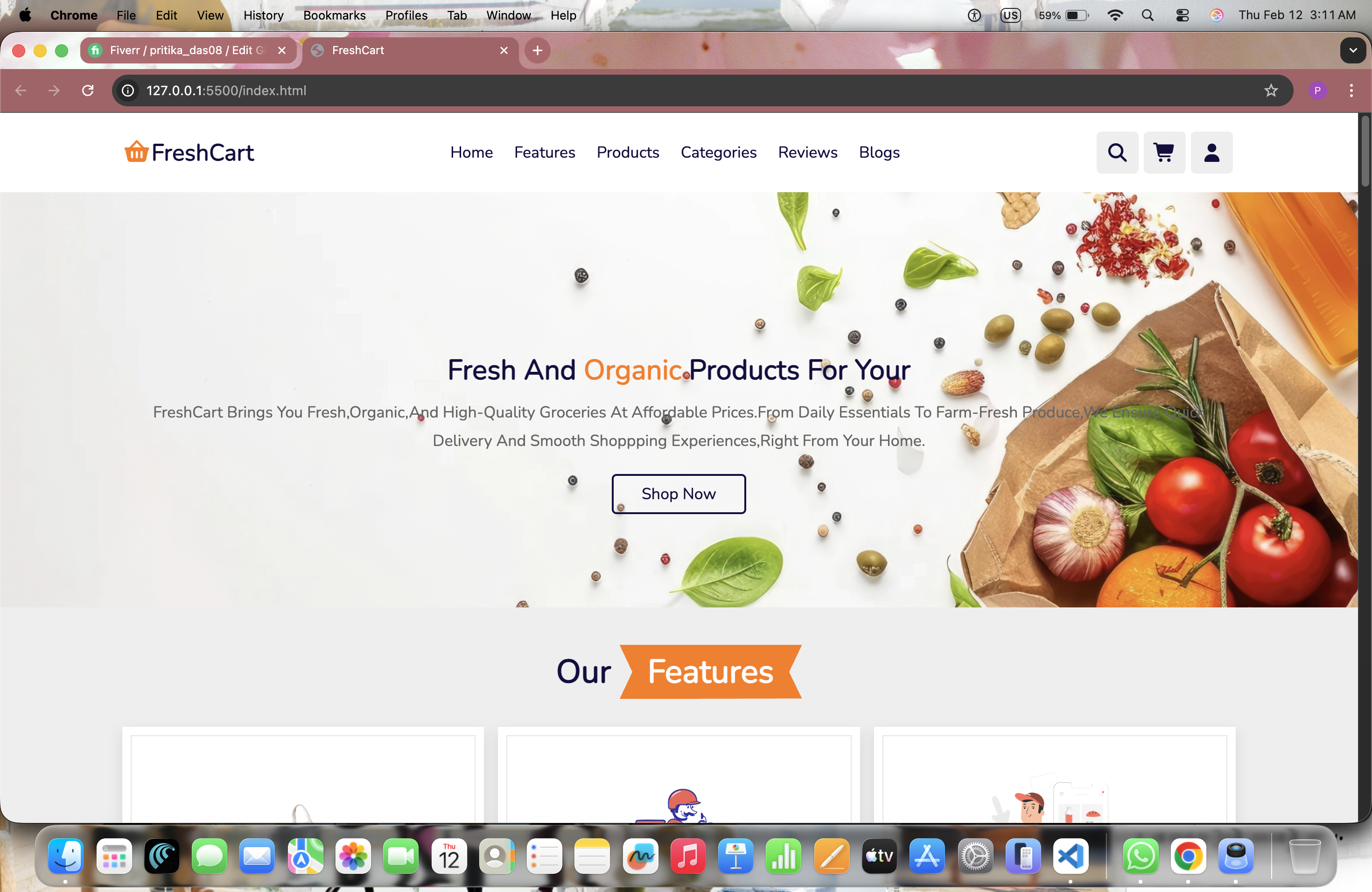 Online Grocery Store
